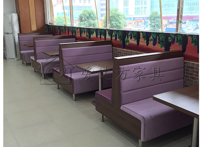 糕点店卡座沙发