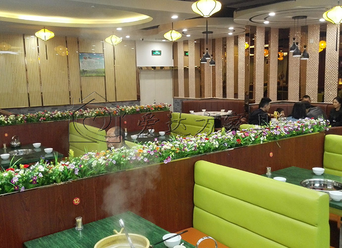 焖锅店卡座沙发
