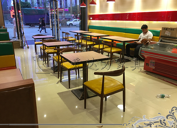 寿司餐厅卡座沙发|餐桌椅，料理餐厅卡座沙发|餐桌椅，炒酸奶餐厅卡座沙发|餐桌椅