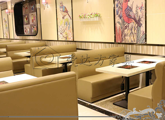 寿司餐厅卡座沙发|餐桌椅，料理餐厅卡座沙发|餐桌椅，炒酸奶餐厅卡座沙发|餐桌椅