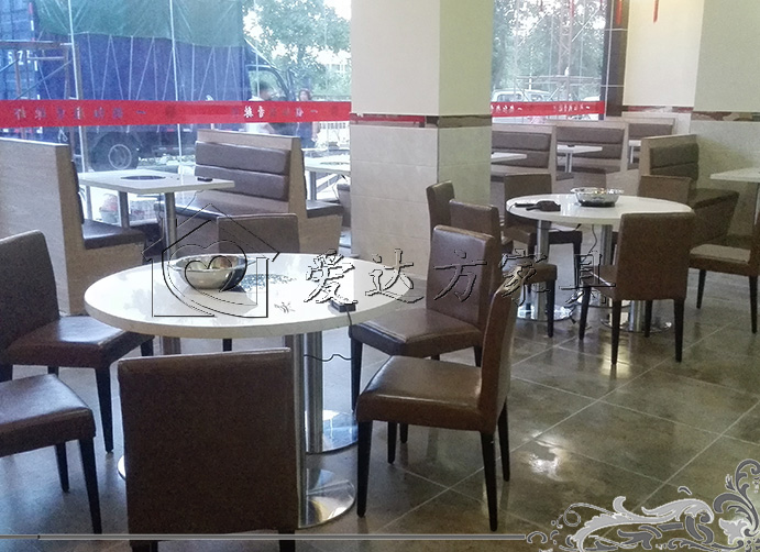 焖锅店，焖锅店卡座沙发，焖锅店沙发，焖锅店卡座，焖锅店桌椅