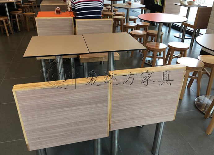 快餐厅卡座沙发