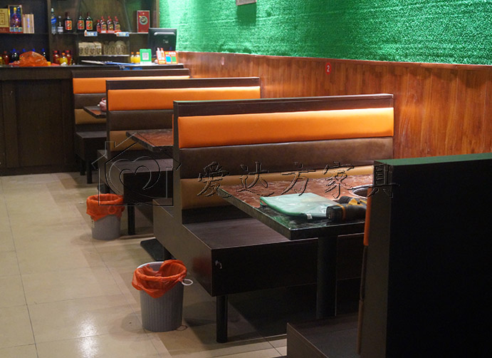 焖锅店卡座沙发，火锅店卡座沙发