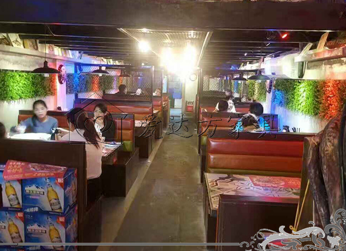 湘菜馆卡座沙发，湘菜馆卡座，湘菜馆沙发，湘菜馆沙发卡座