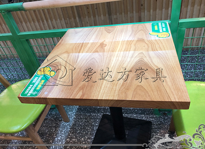 城市快餐餐桌椅